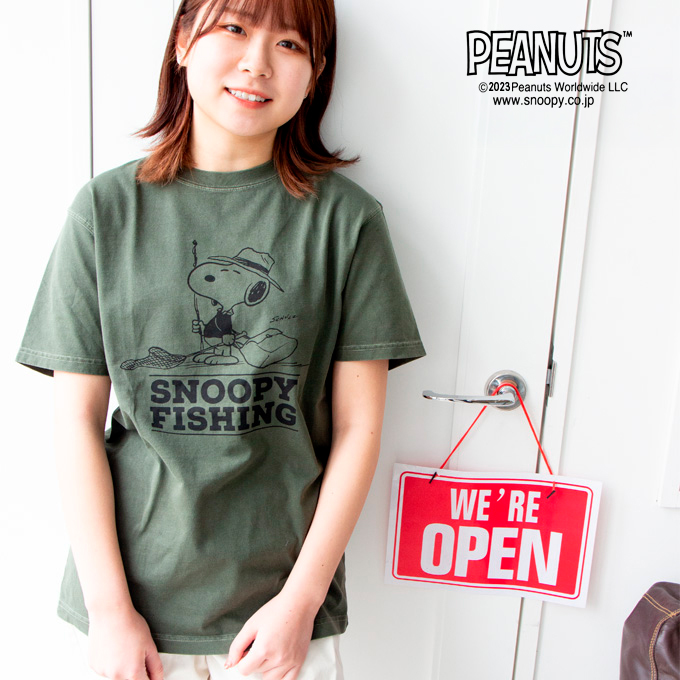 【LUMBER】スヌーピー 別注T-SHIRTS  231616